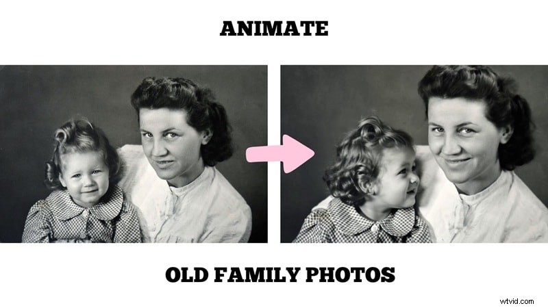 Breng uw familiefoto s tot leven:de 5 beste animatietools 