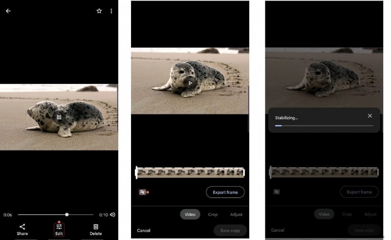 Stabiliseer video s gratis:een gids met Google Foto s 