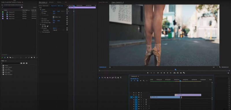 Vloeiende dia-overgangen in Premiere Pro en Filmora:een complete gids 
