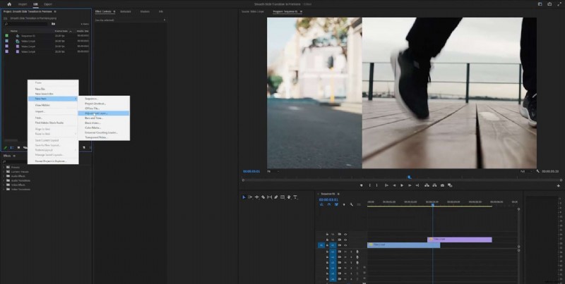 Vloeiende dia-overgangen in Premiere Pro en Filmora:een complete gids 