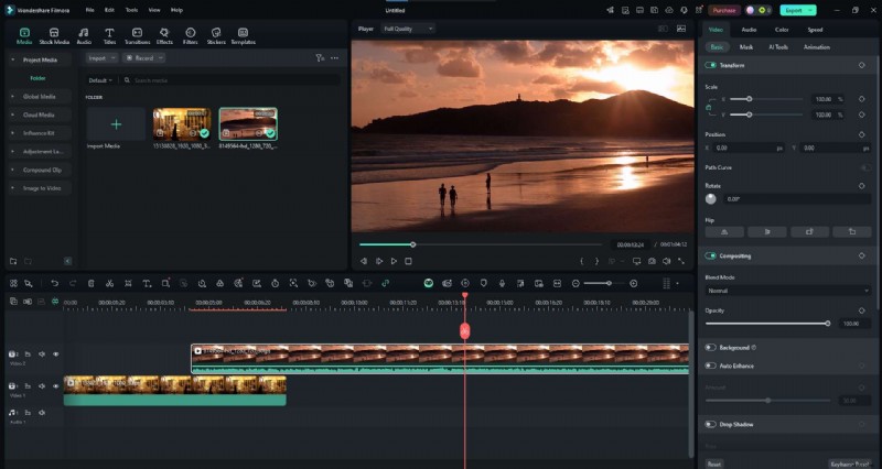 Vloeiende dia-overgangen in Premiere Pro en Filmora:een complete gids 