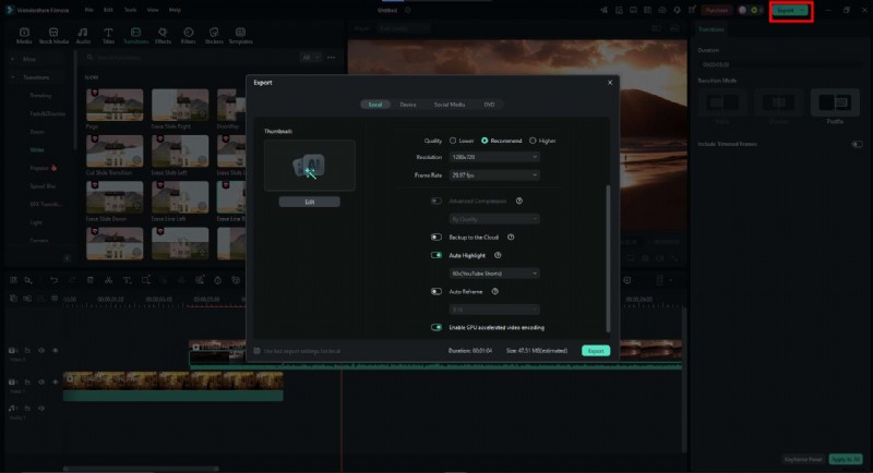 Vloeiende dia-overgangen in Premiere Pro en Filmora:een complete gids 