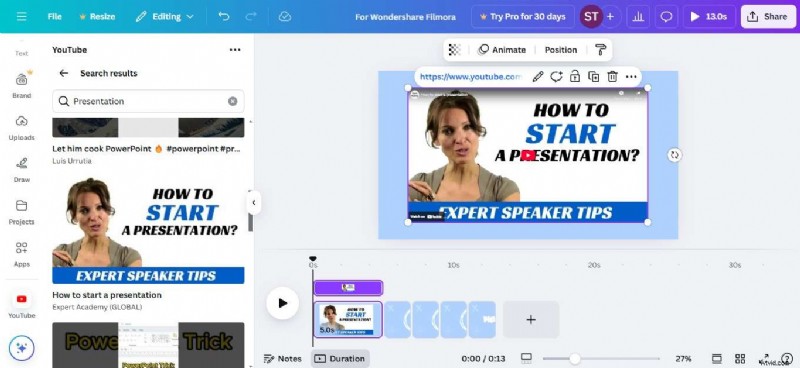 Video s insluiten in Canva:een complete gids (2024) 