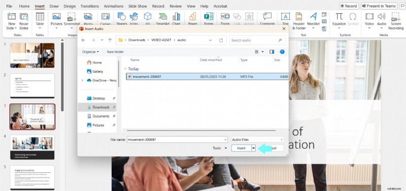 Verbeter uw presentaties:muziek toevoegen aan PowerPoint 