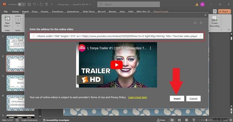 YouTube-video s insluiten in PowerPoint:een stapsgewijze handleiding 