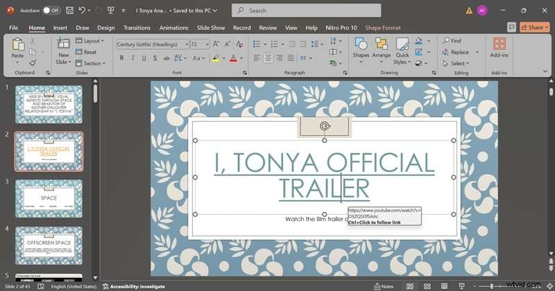 YouTube-video s insluiten in PowerPoint:een stapsgewijze handleiding 