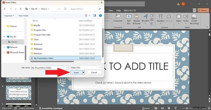 YouTube-video s insluiten in PowerPoint:een stapsgewijze handleiding 