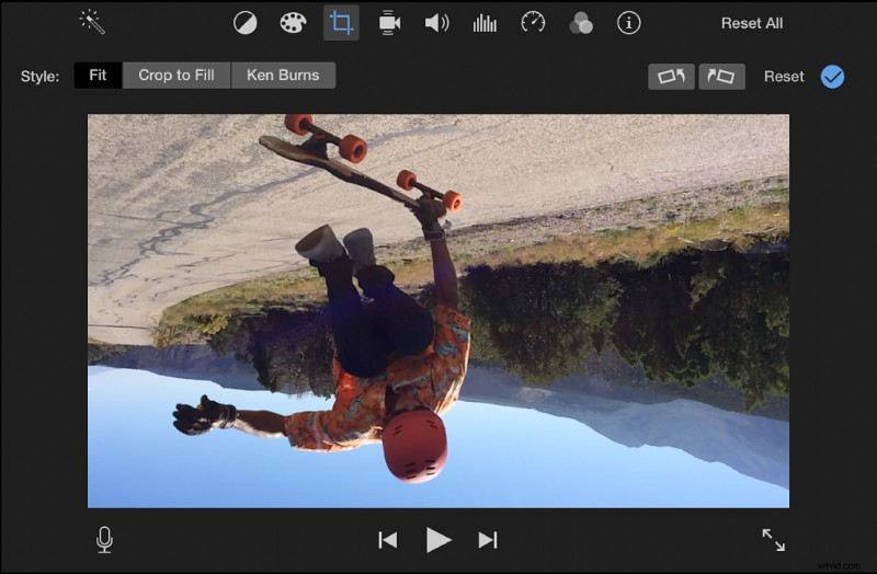 Video s roteren in iMovie:eenvoudige handleiding en snellere alternatieven 