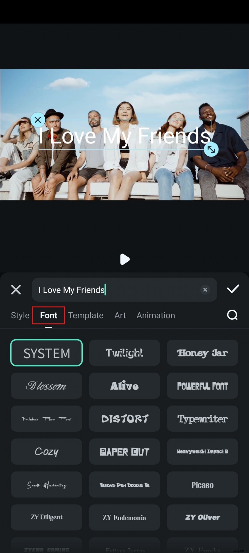 Filmora-tutorial:voeg een stijlvol vallend teksteffect toe aan uw video s 