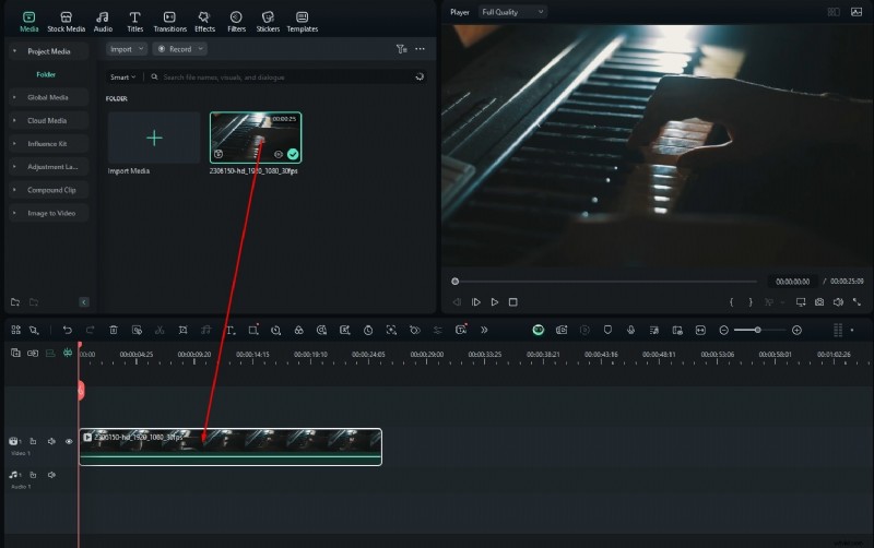 Filmora-tutorial:voeg een stijlvol vallend teksteffect toe aan uw video s 