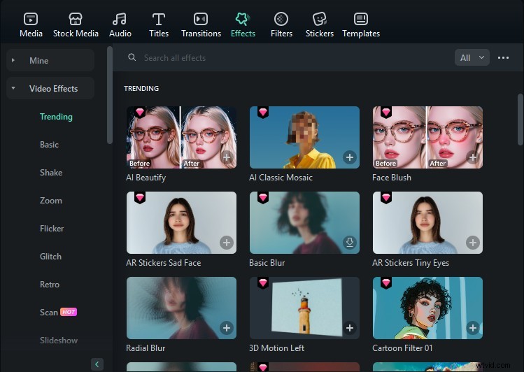 Filmora-tutorial:voeg een stijlvol vallend teksteffect toe aan uw video s 