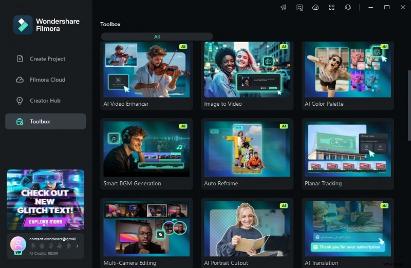 Filmora-tutorial:voeg een stijlvol vallend teksteffect toe aan uw video s 