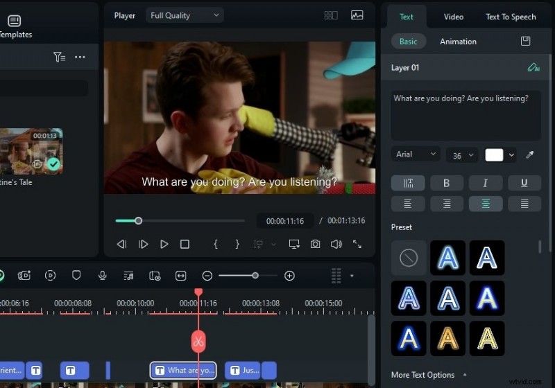 Voeg snel ondertitels toe aan iPhone-video s met Filmora – Stap-voor-stap handleiding 