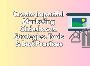 Marketingdiavoorstellingen:strategieën en hulpmiddelen voor boeiende presentaties 