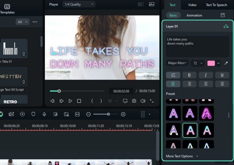Beste tekstanimatie-apps voor video s (mobiel en desktop) 