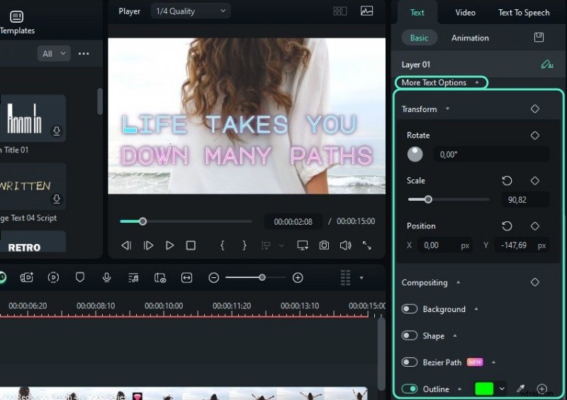 Beste tekstanimatie-apps voor video s (mobiel en desktop) 