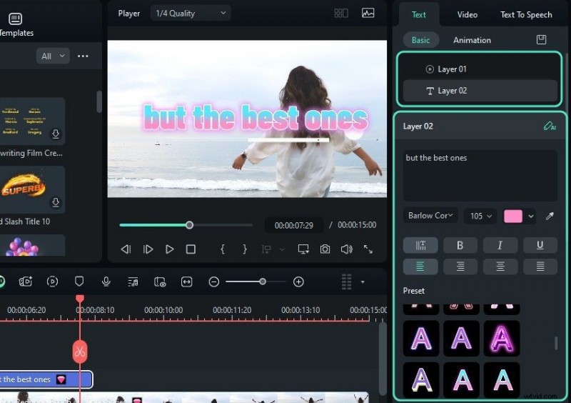 Beste tekstanimatie-apps voor video s (mobiel en desktop) 