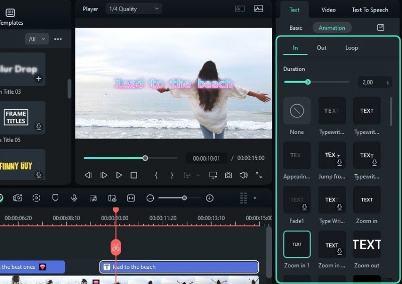 Beste tekstanimatie-apps voor video s (mobiel en desktop) 