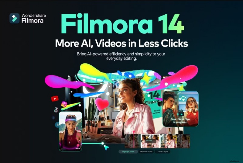Filmora:Glitch-teksteffecten toevoegen en video s verbeteren | Videobewerkingssoftware 