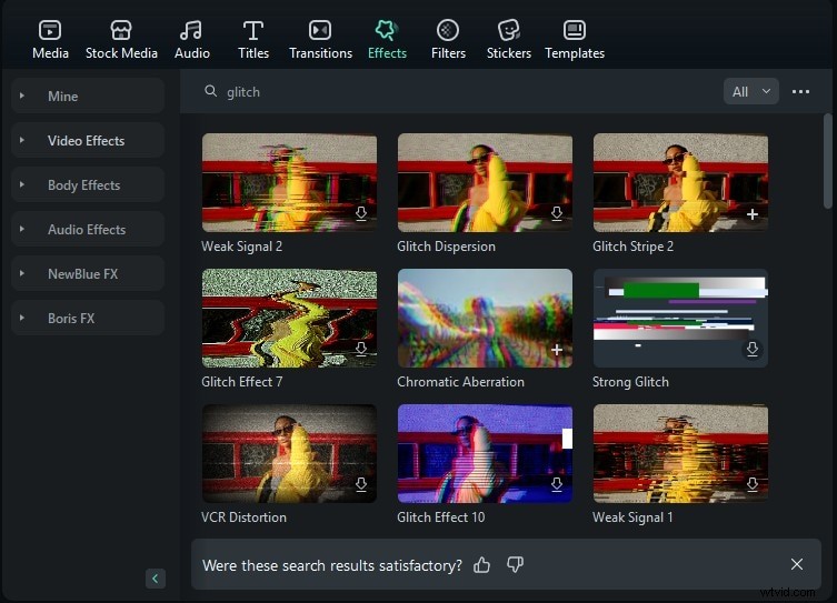 Filmora:Glitch-teksteffecten toevoegen en video s verbeteren | Videobewerkingssoftware 