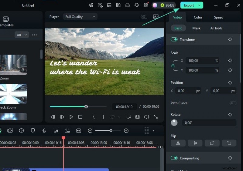 Filmora:voeg boeiende tekst toe aan je iPhone-video s - een korte handleiding 