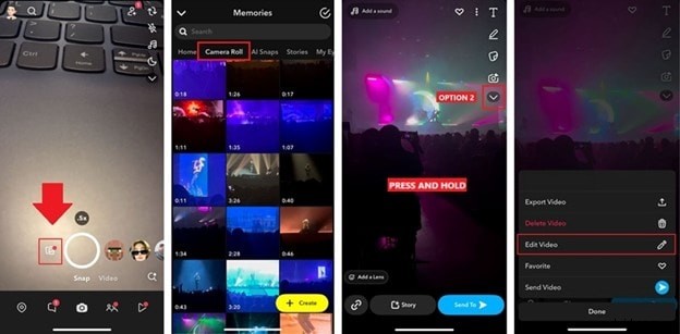 Snapchat-videobewerking:een eenvoudige handleiding voor het bijsnijden en knippen van video s 