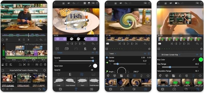 Beheersing van mobiele kleurcorrectie:top 5 iPhone- en Android-apps voor filmische video 