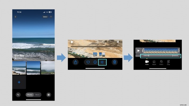 Vertraag video s op de iPhone:ingebouwde methoden en methoden van derden 