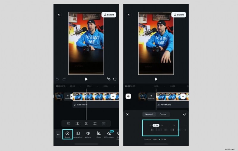 Vertraag video s op de iPhone:ingebouwde methoden en methoden van derden 