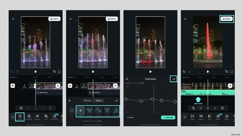 Vertraag video s op de iPhone:ingebouwde methoden en methoden van derden 