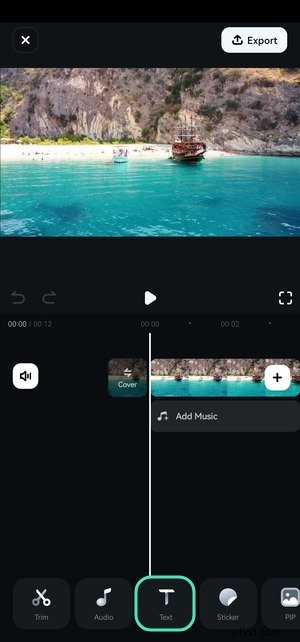 Filmora:eenvoudige tekstanimatie - sjablonen en effecten (mobiel en desktop) 