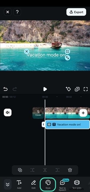 Filmora:eenvoudige tekstanimatie - sjablonen en effecten (mobiel en desktop) 