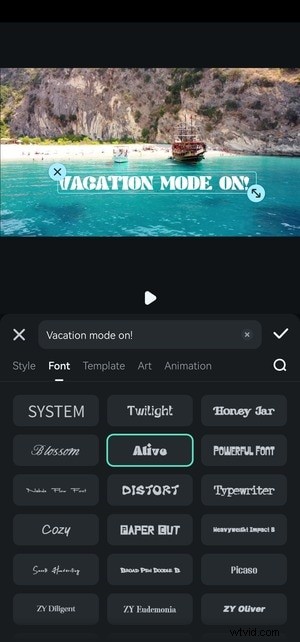 Filmora:eenvoudige tekstanimatie - sjablonen en effecten (mobiel en desktop) 