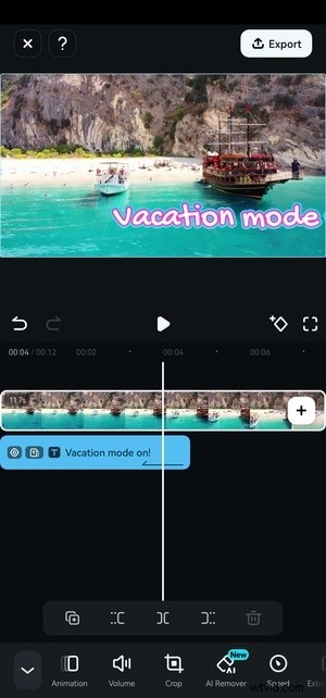 Filmora:eenvoudige tekstanimatie - sjablonen en effecten (mobiel en desktop) 