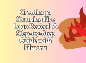 Filmora Handledning:Skapa en fantastisk brandlogotyp 