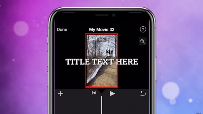 Maak boeiende portretvideo s met iMovie op iPhone:een stapsgewijze handleiding 