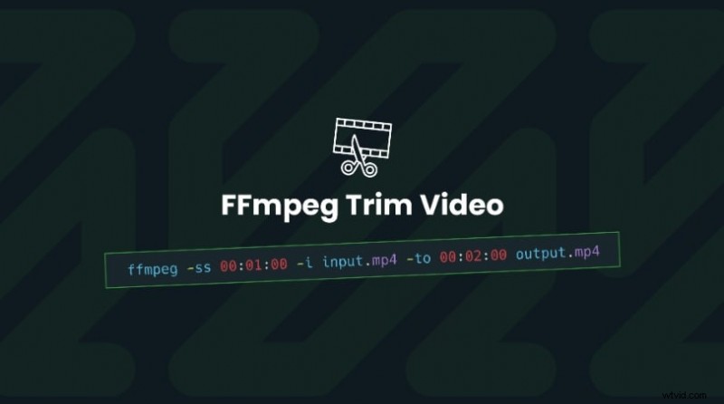 Videotrimmen beheersen in FFmpeg:een uitgebreide gids 