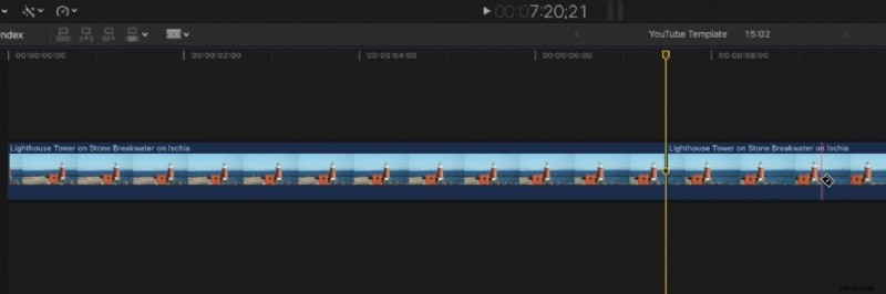 Het splitsen van clips beheersen in Final Cut Pro:een stapsgewijze handleiding 