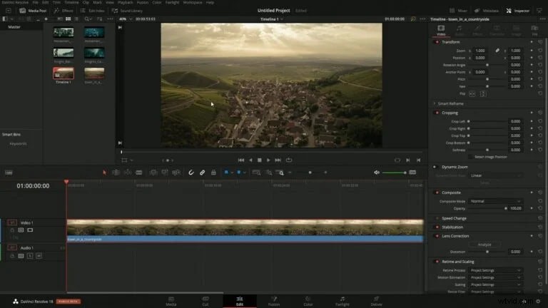 DaVinci Resolve PIP-zelfstudie:Picture-in-Picture-effecten maken 