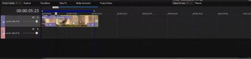 Master Freeze-Frame-bewerking in SonyVegas:stapsgewijze handleiding 