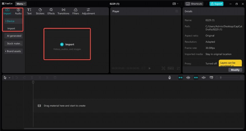 Vastzetframes maken in CapCut:een stapsgewijze handleiding 