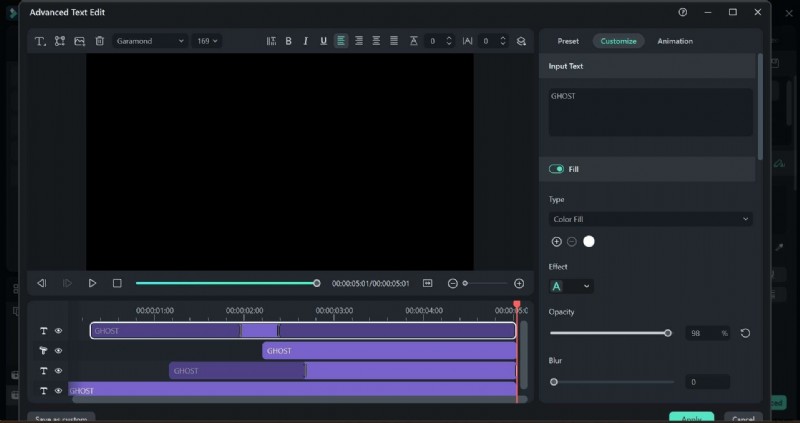 Filmora:Creëer verbluffende vuurteksteffecten - een stapsgewijze handleiding 