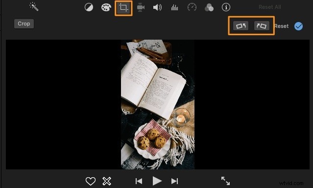 Jak přetáčet videa v iMovie:Průvodce pro Mac a iPhone 