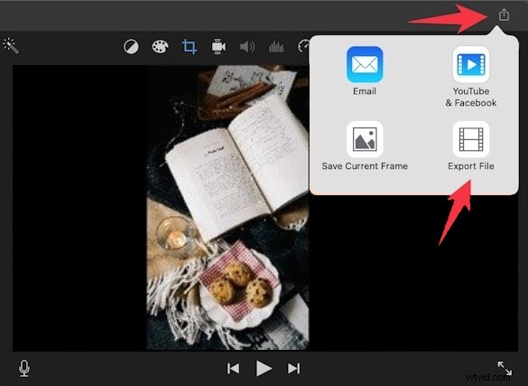 Jak přetáčet videa v iMovie:Průvodce pro Mac a iPhone 