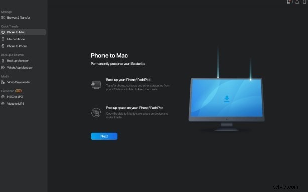 Jak přenášet velká videa z iPhone do Mac:Rychlé a spolehlivé metody 