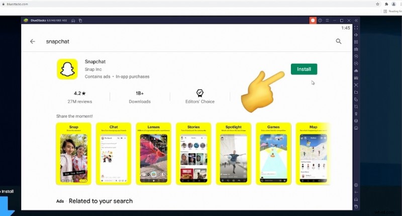 Installeer Snapchat op MacBook:een uitgebreide handleiding (geen officiële app) 