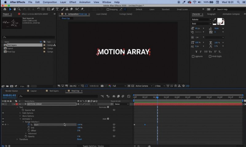 Kinetická typografie v After Effects 2024:Průvodce pro začátečníky 