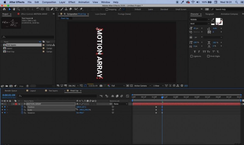 Kinetická typografie v After Effects 2024:Průvodce pro začátečníky 
