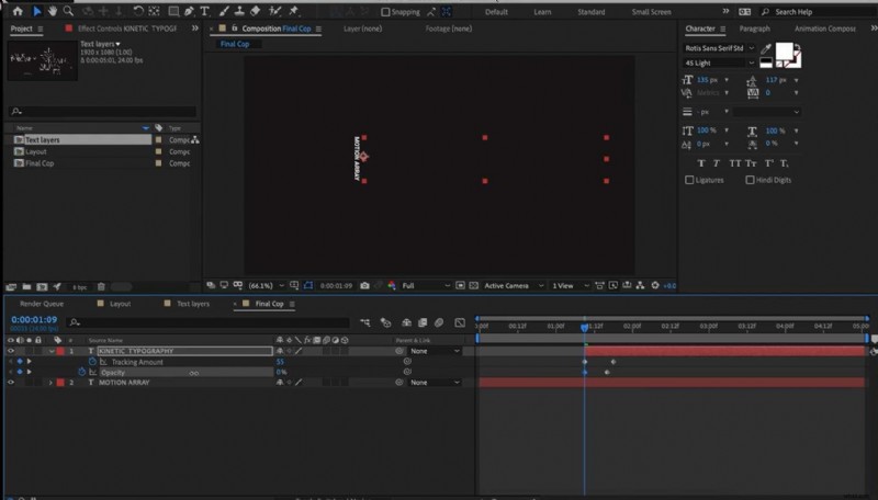 Kinetická typografie v After Effects 2024:Průvodce pro začátečníky 