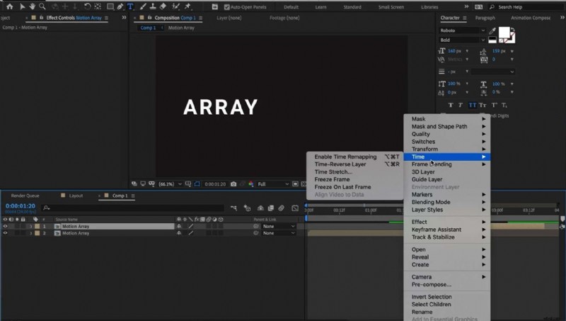 Kinetická typografie v After Effects 2024:Průvodce pro začátečníky 
